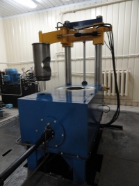 HYDROSTATIC  PRESS FOR PRESSING WITH FORCE 6.3 MN,  PRESSURE OF 200 MPA.