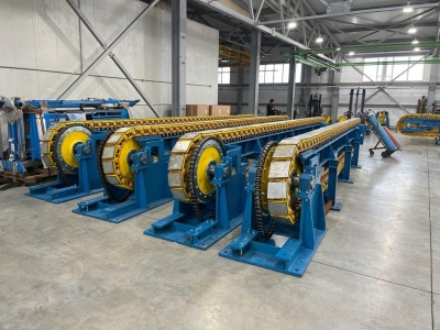 Поставка оборудования транспортной механизации для линиии отделки труб  из нержавеющих сталей для АО «ВТЗ»